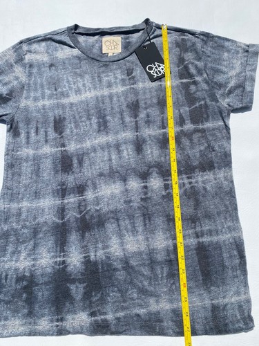 Chaser Brand NWT Women’s Size S Relaxed Fit Tie-dye Rolled Sleeve Jersey T Shirt - Picture 3 of 5