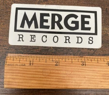 MERGE RECORDS sticker durham north carolina indie punk rock superchunk polvo
