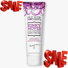 Not Your Mother'S Kinky Moves Curl Defining Hair Cream, 4 Oz