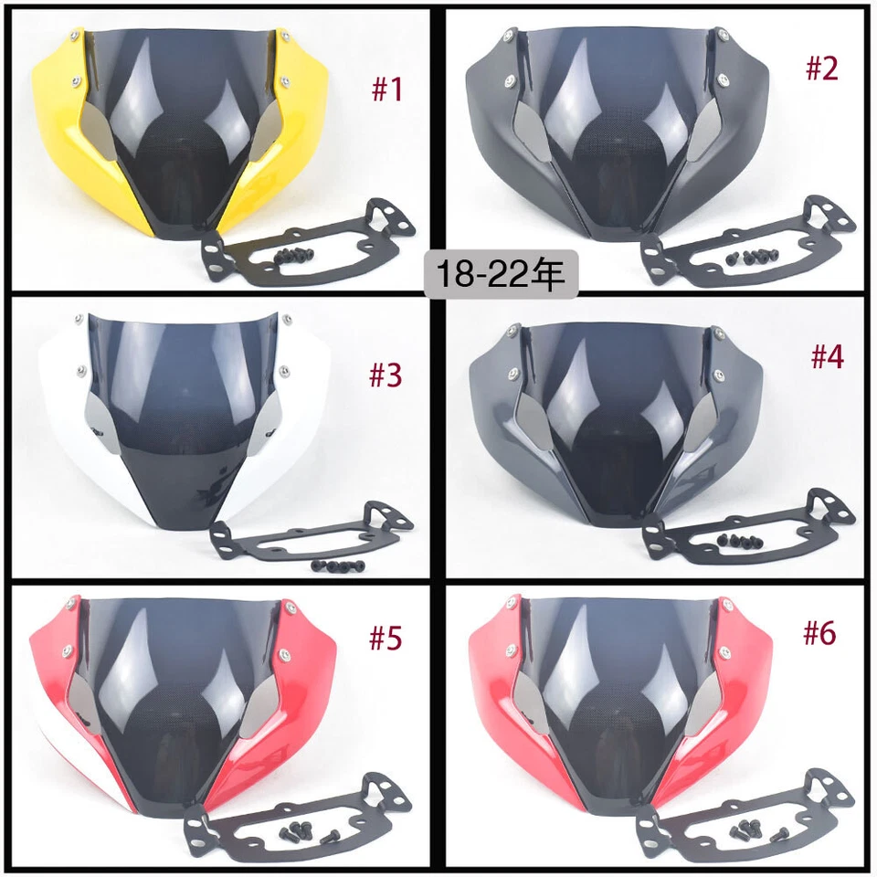 Medidor de parabrisas para Ducati Monster 821 797 1200 695 14-22 Foto 2 de 4