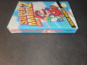 Super Mario Bros. 2 Authentic Nintendo NES EXMT condition COMPLETE n box!