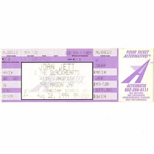 JOAN JETT & THE BLACKHEARTS & LUNGFISH Full Concert Ticket Stub 8/12/94 PHOENIX