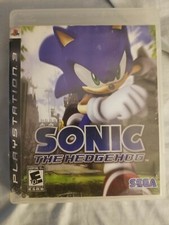 SONIC THE HEDGEHOG PS3 GAME CARTOON ACTION ADVENTURE - NO MANUAL