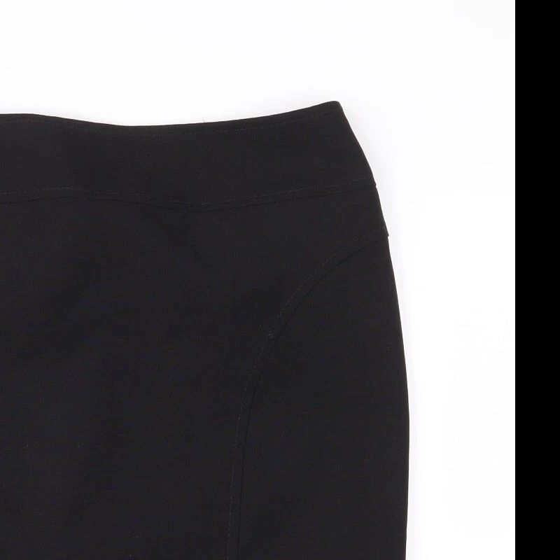 EVIE Womens Black Polyester Blend Skirt Size 10 - Image 4 of 4