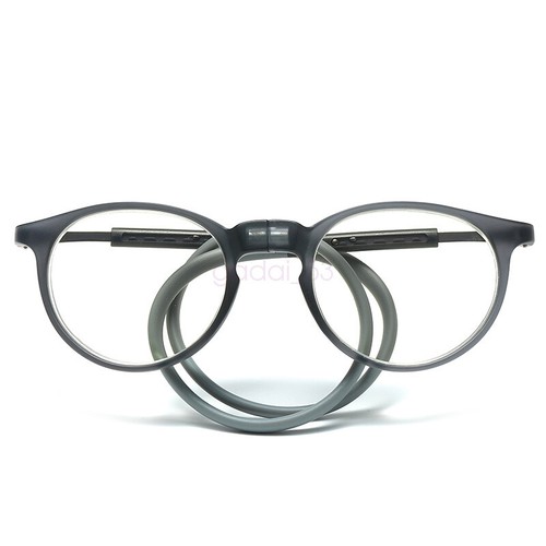 NEW AU Magnetic Attraction Circle Frame Reading Glasses Fold Hanging Neck Reader - Picture 11 of 12