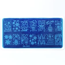 Sofi-Art Nail Art Image Stamping Plate, SA-041