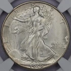 1946-D 50c Walking Liberty Half Dollar - NGC MS 65+