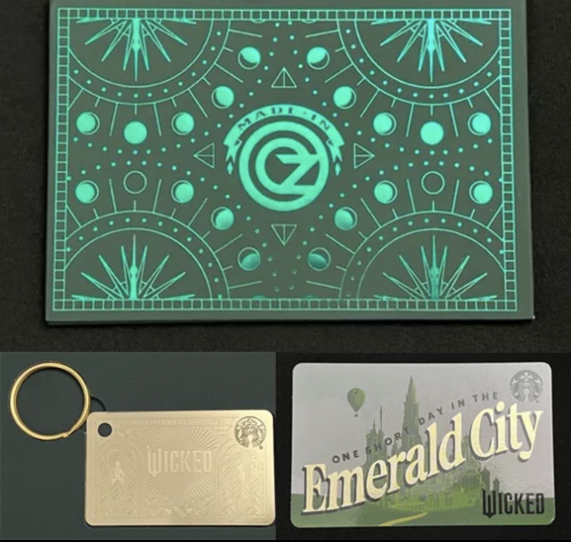 $50 Starbucks x WICKED Gold Gift Card 2024 Fully Loaded & BONUS