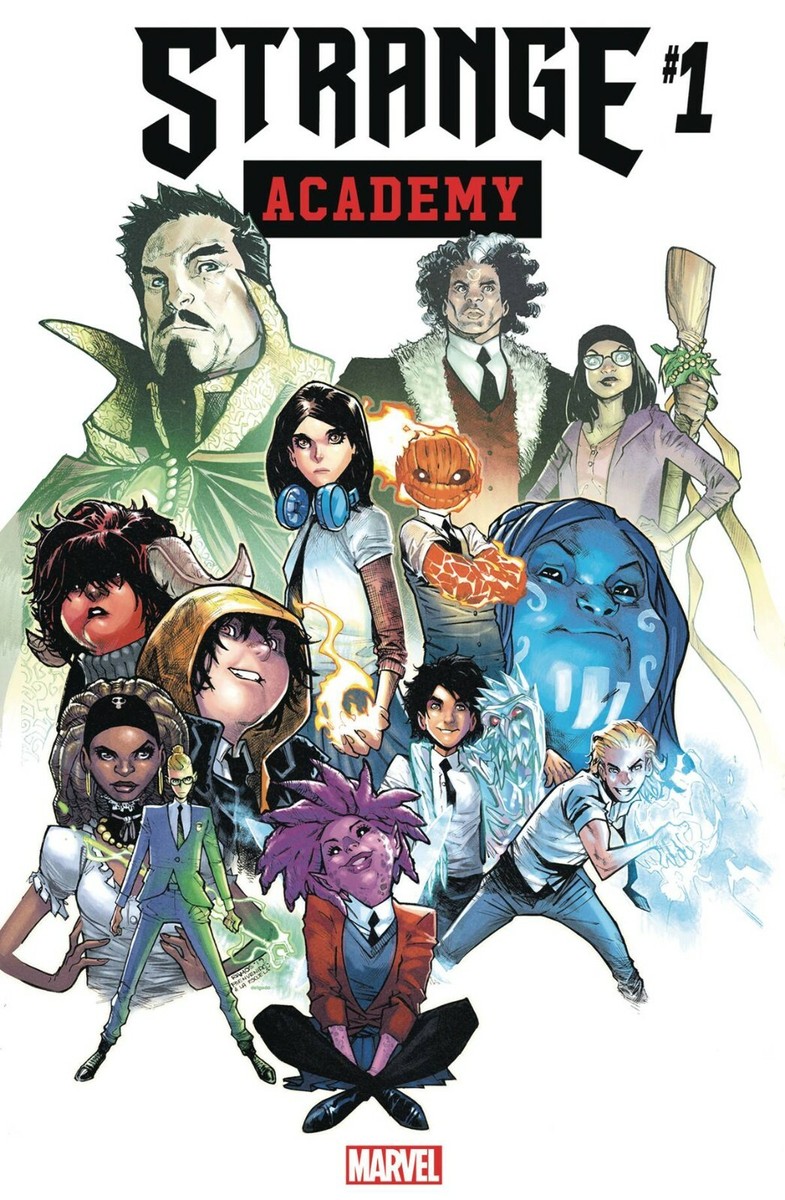 Humberto Ramos Strange Academy ポスターサイン入り Dr Strange Academy #1 24