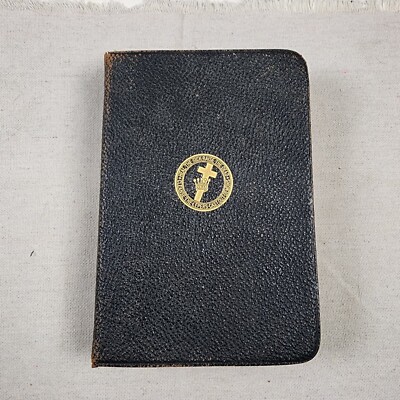 VTG Prose Works  Christian Science & Health Mary Baker Eddy Black Leather 1925