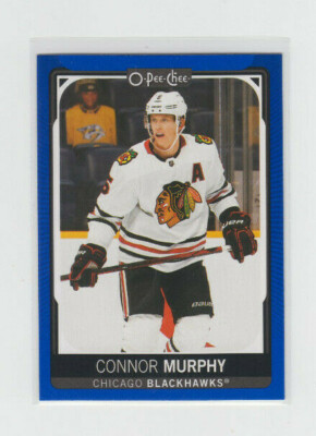 21/22 OPC Chicago Blackhawks Connor Murphy Blue Border card #366