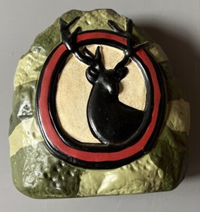 Camo Pottery- Deer Silhouette ￼