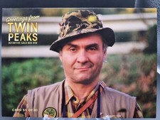 TWIN PEAKS - RARE GOLD BOX DVD POSTCARD No.55 - WINDOM EARLE (DAVID LYNCH)