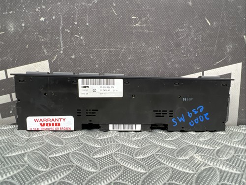 1999-2003 BMW E39 M5 Center Console Rear Sun Shade DSC Heated Seat Switch - Picture 7 of 10