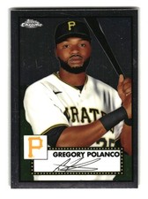 2021 Topps Chrome Platinum Anniversary #349 Gregory Polanco