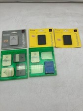 Sony PlayStation Memory Card Mixed Lot Some Sealed Stored Used