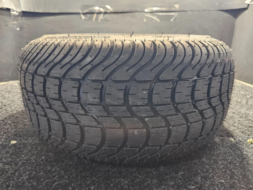 (CANTIDAD 1) Neumático para carro de golf Arisun Cruze AT-21 215/35-12 con llanta de bronce 12x7 4x4-25 Foto 3 de 4