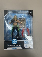 Mcfarlane DC Multiverse JLA Aquaman PLATINUM EDITION CHASE Plastic Man BAF hook