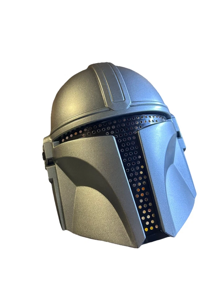 Máscara facial completa temática mandaloriana Halloween Star Wars niños Foto 3 de 3