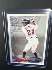 1999 Pacific Paramount - Manny Ramirez #75 Holo-Silver Parallel #48/99