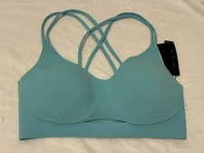 Victoria's Secret VSX Light Blue Elevate Stretch-Comf Strappy-Back sport Bra