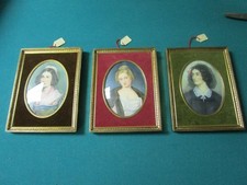 Antique portrait painting BY Joseph Karl Stieler  SIGNED PICK1