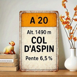 Plaque de transformation en aluminium anodisé - 10 x 7cm