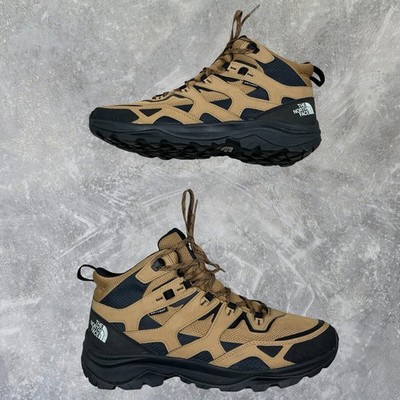 The North Face Hedgehog Boots Mens 14 Hiking Mid Top DryVent Brown