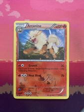 Pokemon Card Arcanine Next Destinies Reverse Holo 13/99 Near Mint