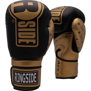Ringside Apex Sparring Boxing Gloves Adult Unisex Black/Gold