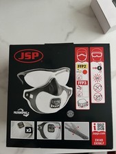 JSP FilterSpec Pro Safety Goggles and Respiratory Mask FP3