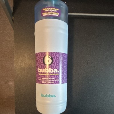 Bubba 32 fl oz Stainless Steel Insulated Leakproof Straw Water Bottle, Lid
