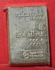 Vintage .999 FINE SILVER Mini Bar! 1 Gram!