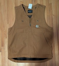 Carhartt Men's 106783 Montana Duck Vest - Relaxed Fit Size M New With Tags