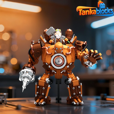 #ad MOC Steam War Construct Creator Building Blocks Set 1777pcs birthday toy gift $118.43