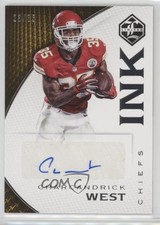 2016 Panini Limited Limited INK 23/49 Charcandrick West #LI-CW Auto 9nr