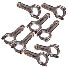 8x H-beam Connecting Rods For Chevy Small Block Sbc 6.125 2.100 .927 Arp 716