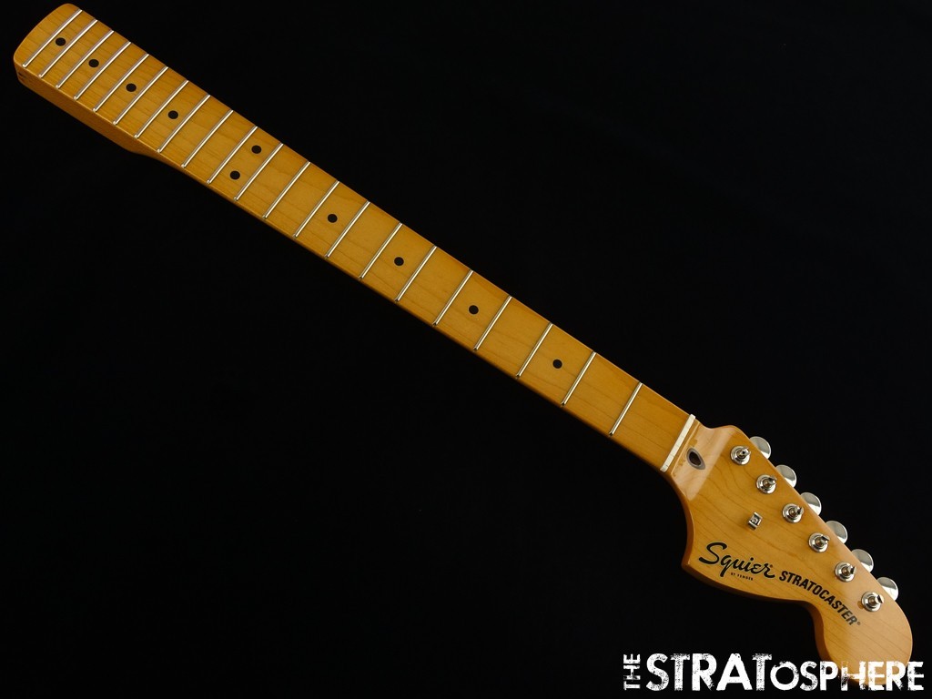 ギター fender squier strat neck Genuine Fender Squier STRAT NECK MAPLE FINGERBOARD Electric