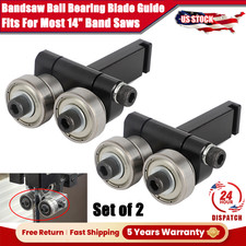 For Most 14" Band Saws Aluminium Upper or Lower Bandsaw Ball Bearing Blade Guide