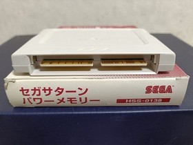 Sega Saturn SS Official White Power Memory HSS-0138 CIB w/Manual Japan F/S
