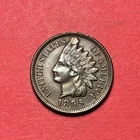 (1) Antique 1895 Indian Head Cent/Penny CHOICE XF-EXTRA FINE DETAILS PLUGGED