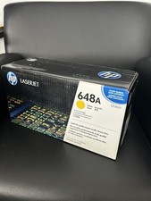 Genuine New Sealed HP LaserJet 648A Yellow Print Cartridge CE262A