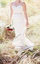 Strapless Wedding Gown By Robert Bullock
