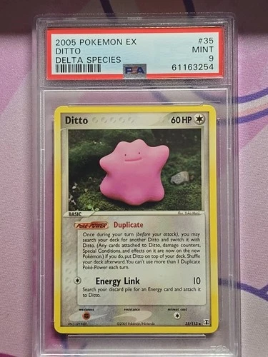 Pokémon Ditto 35/113 Delta Species Uncommon Regular PSA 9 2005 RARE POP 53