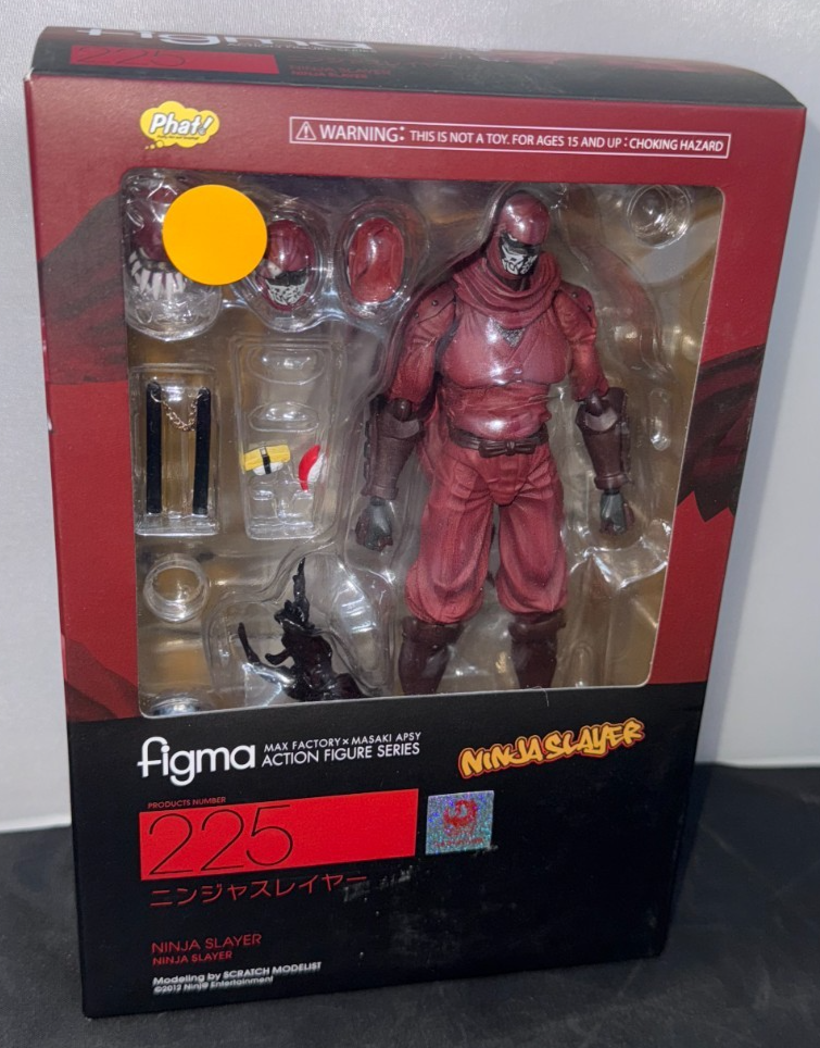 figma Ninja Slayer 225 アクションフィギュア Figma Max x Factory x Masaki Apsy Action Figure Ninja Slayer 225