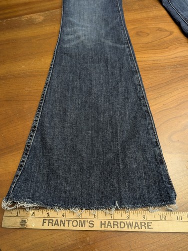 ARIAT Real High Rise Flare Brynlee Missouri Damen 25x33 Raw Hem Frayed Jeans - Bild 6 von 20