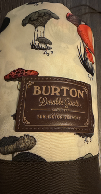 Burton Honey Baked Hammock - Mushroom Print | eBay