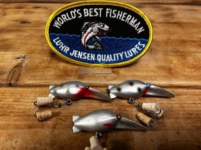 Vintage Luhr Jensen Eddie Pope (3) Hot Shot M3 s Nice :) Steelhead Fishing Lures