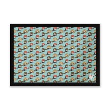 Official Harry Potter Characters Pattern Entrance Mat