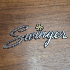 Oem Dodge Dart Swinger Emblem Script Badge Mopar 196976 Read